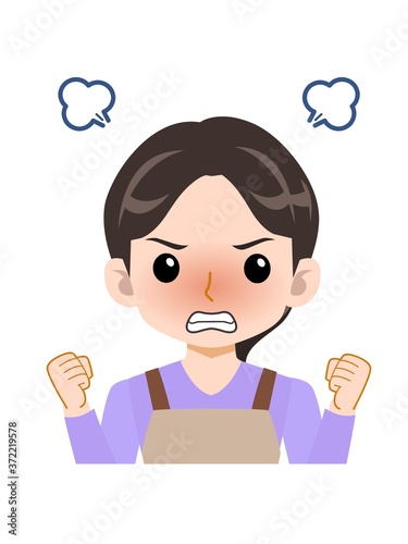 若いきれいな主婦