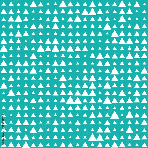 minimal blue monochrome simple geometric triangle seamless pattern for background, wallpaper, texture, banner, label etc. vector design