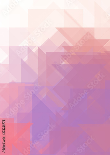 Overlapping design with triangles background. Abstract geometric wallpaper. Geometrical colorful triangular shapes.