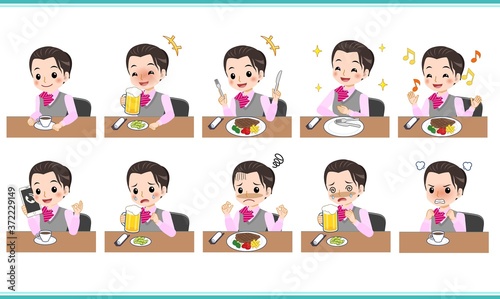 若い事務職の女性