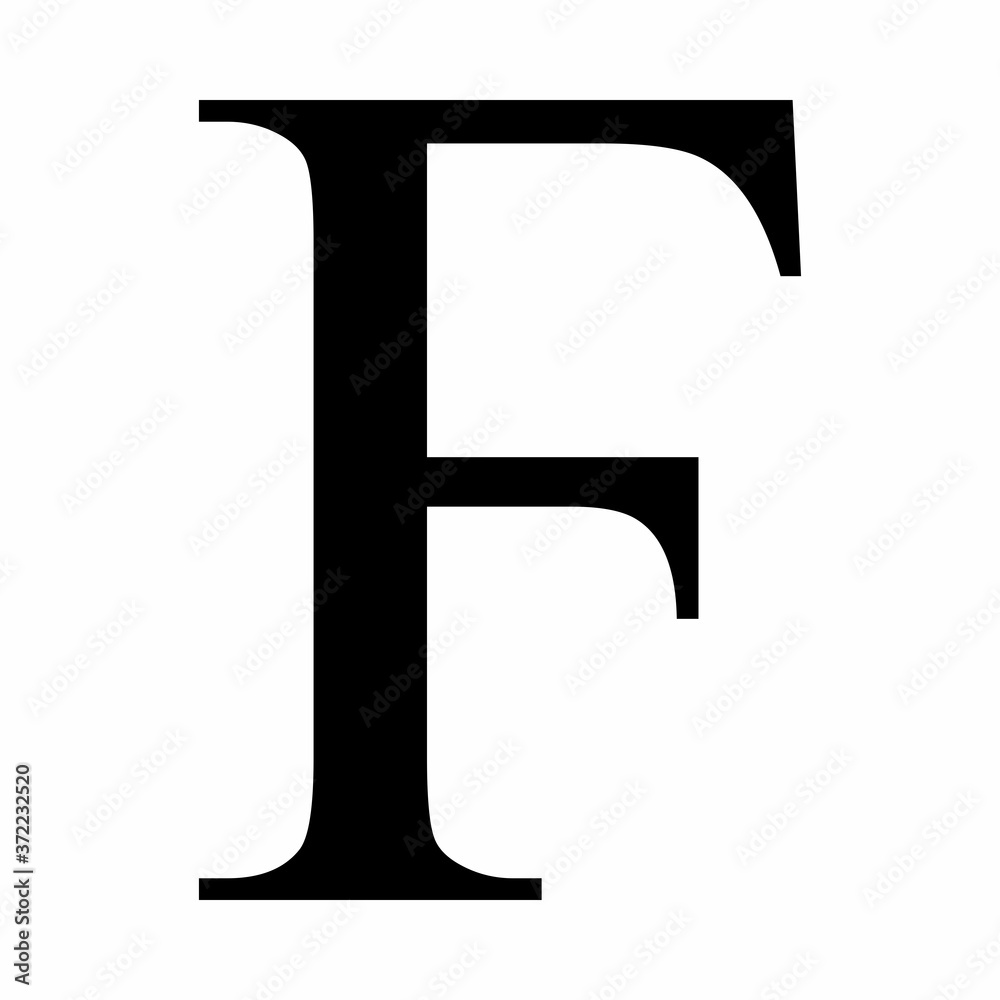 Digamma greek sign Digamma greek sign