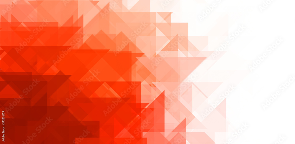 Obraz premium Overlapping design with triangles background. Abstract geometric wallpaper. Geometrical colorful triangular shapes.