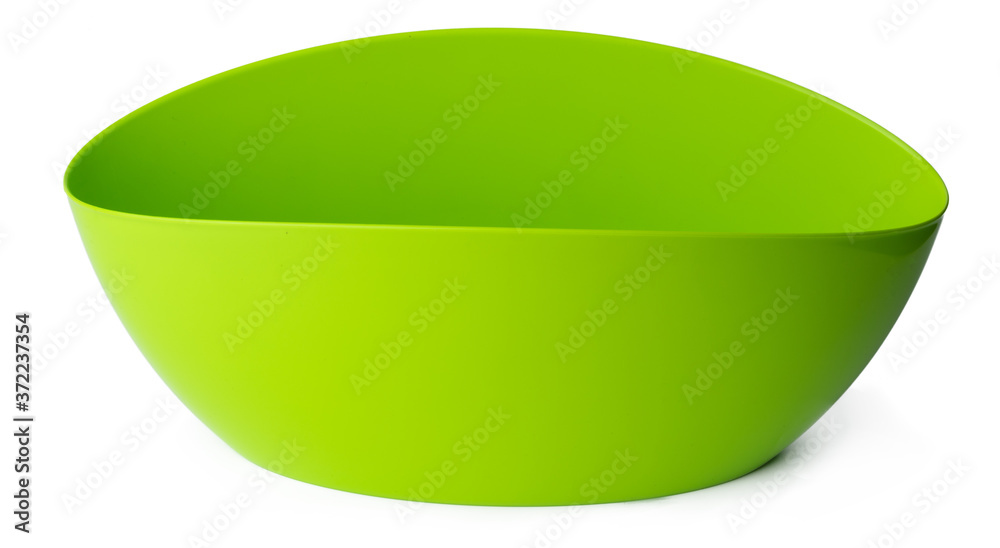 New plastic flower pot isolated on white New plastic flower pot isolated on white
