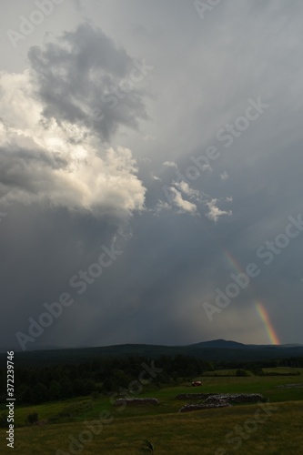  A rainbow after the storm