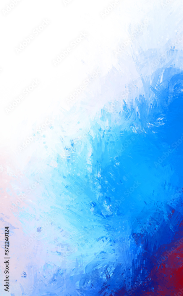 Obraz premium Creative abstract painting. Background with artistic brush strokes. Colorful and vibrant illustration. Painted art