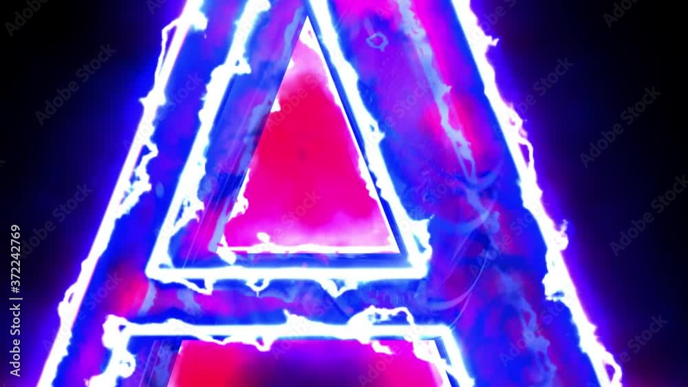 Letter A of English Alphabet. Hot letter for overlay. 4k 3D rendered ...