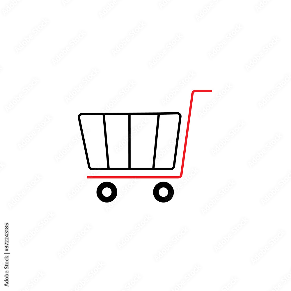 shopping graphic wallpaper with white background
