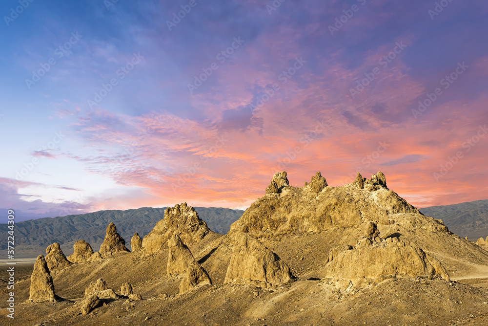 Trona Pinnacles in California