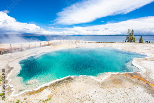 Black Pool in Yellowstone National Park