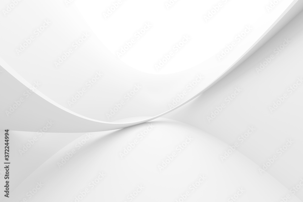 Abstract Geometric Background. White Business Texture - obrazy, fototapety, plakaty 