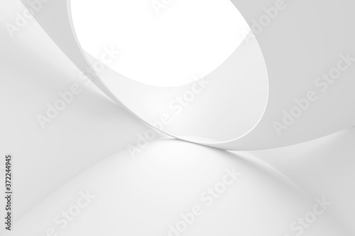 Fototapeta Naklejka Na Ścianę i Meble -  Abstract Building Background. Wave Graphic Design