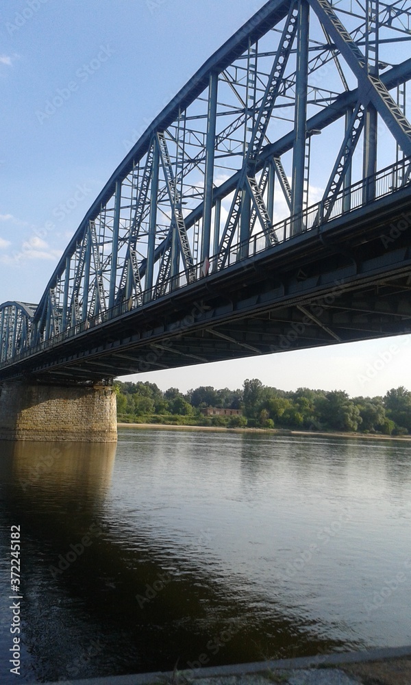 Fototapeta premium Most nad Wisłą, Toruń