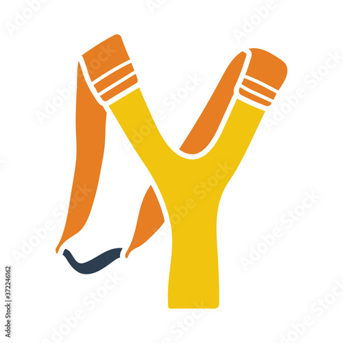 Icon Of Hunting Slingshot