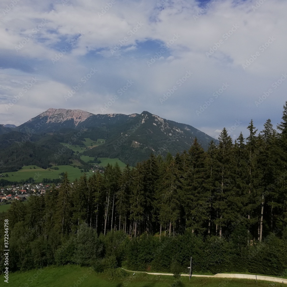 Fototapeta premium Aussicht Natur