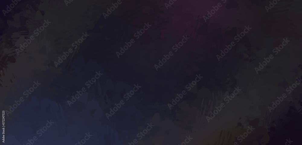 Brushed Painted Abstract Background. Brush stroked painting. Strokes of paint. 2D Illustration.