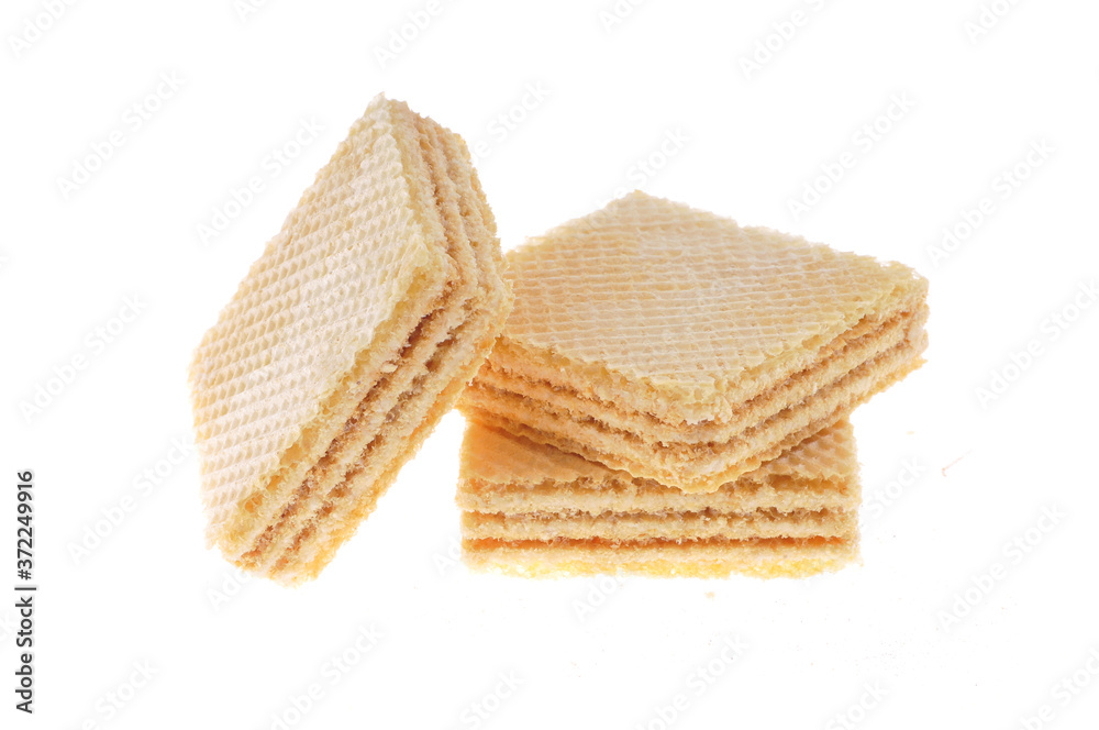 Tasty cookie and cakes isolated on white background Tasty cookie and cakes isolated on white background