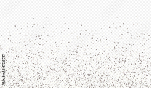 Silver Sparkle Luxury Transparent Background. 