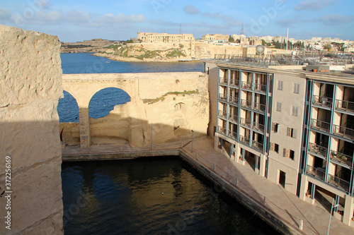 saint -angel fort in vittoriosa (malta) photo