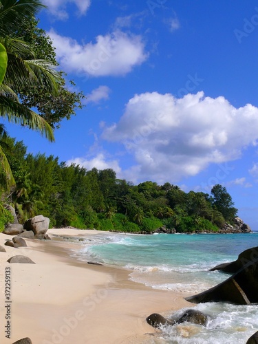 Seychelles, Indian Ocean, Mahe Island, north coast, Carana Beach