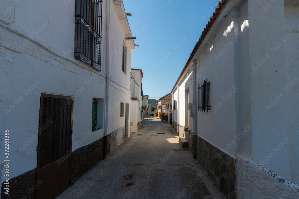 street of a town in southern Spain