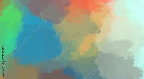 Brushed Painted Abstract Background. Brush stroked painting. Artistic vibrant and colorful wallpaper.