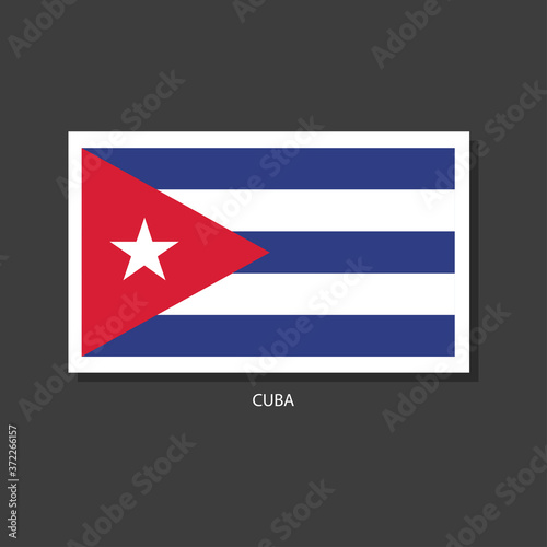 Free Download Cuba flag Vector Square Icon - GFXLoad