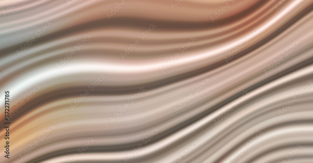 Fototapeta premium Abstract background with curved lines. Colorful illustration in abstract style with gradient. Vibrant wave pattern with striped texture.