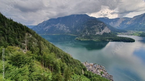 lake in the mountains