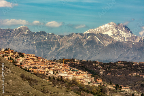 Rocca di Cambio view - Secinaro - Ovindoli - Abruzzo photo