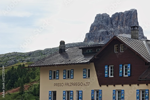 La Cappella della Visitazione al Passo Falzarego photo