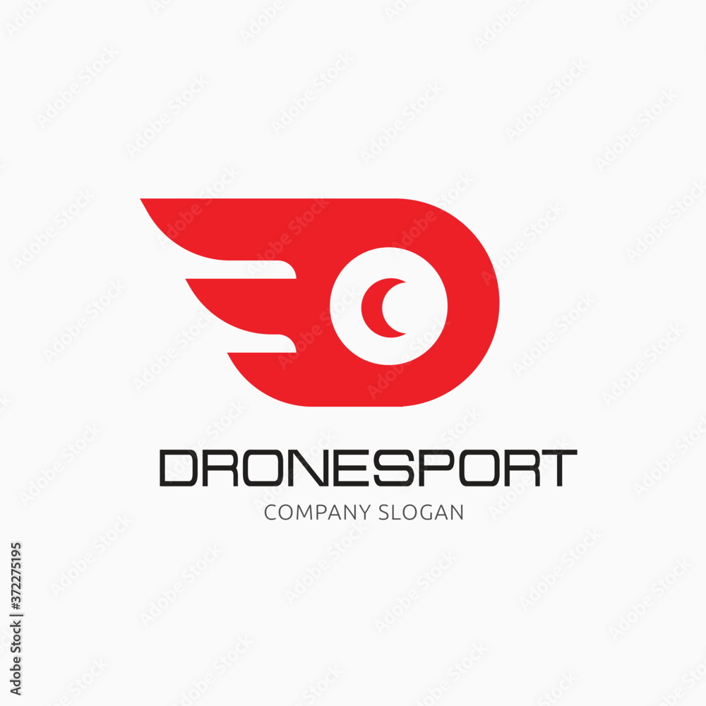 Drone Company Vector Logo Design for Business, Product, and Icon. EPS 10 Editable Stroke Drone Company Vector Logo Design for Business, Product, and Icon. EPS 10 Editable Stroke
