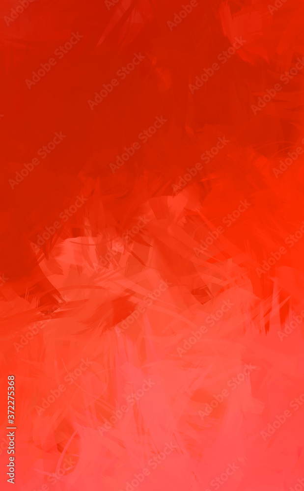 Obraz premium 2D illustration of colorful brush strokes. Decorative texture painting. Vibrant paint pattern backdrop.