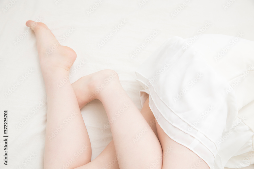 Obraz premium 女性の足