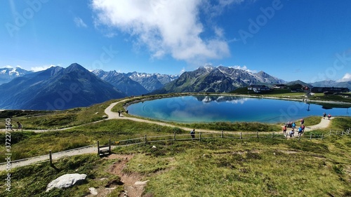 lake in the mountains
