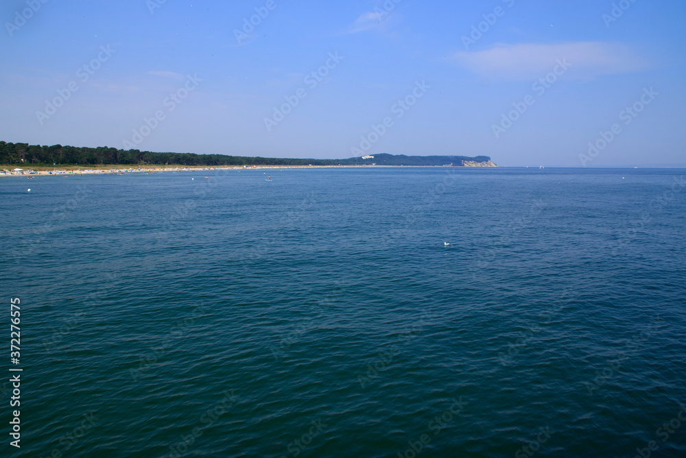 Blick über die Ostsee von der Insel Rügen