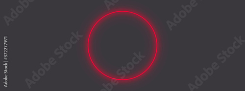 Abstract red glowing neon light background