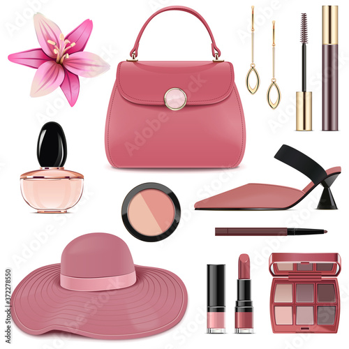 Vector Spring Female Accessories Set 4