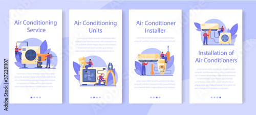 Air conditioning repair and instalation service mobile application