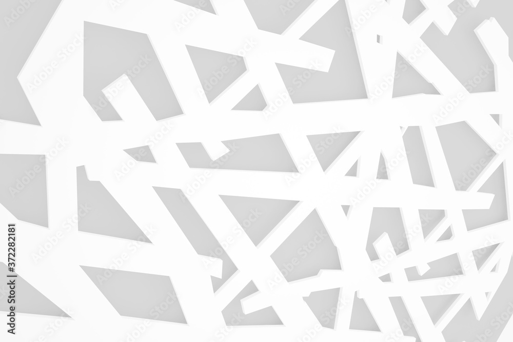 Geometrical shapes background. Black and white minimalist tech wall. Abstract 3D backdrop. Geometrical shapes background. Black and white minimalist tech wall. Abstract 3D backdrop.