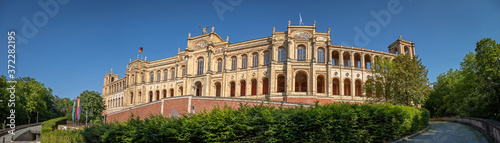 M  nchen - Bayerischer Landtag - Maximilianeum   Munich   Panorama