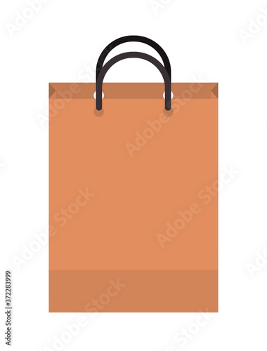 bag design of Shopping commerce and market theme Vector illustration