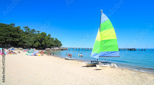 Plage de Noirmoutier, France
