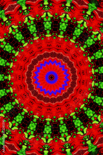 Colorful Psychedelic Acrylic Effect creative Dirty Acrylic Paint.