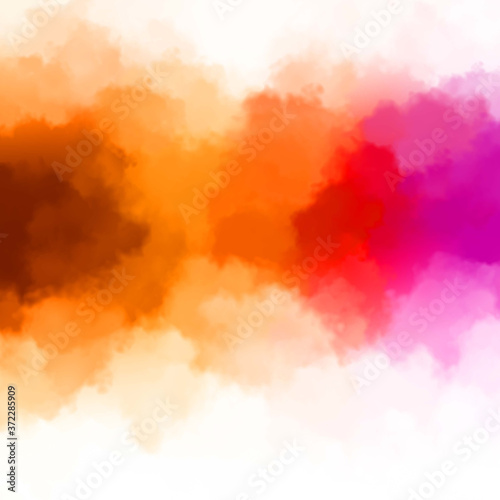 Brushed Painted Abstract Background. Brush stroked painting. Artistic vibrant and colorful wallpaper..