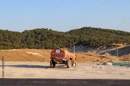 horse in the desert