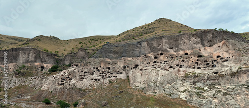 Vardzia, the cave monastery in Georgia photo