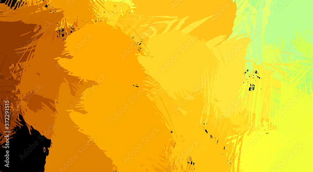 Painted composition with vibrant brush strokes. Textured colorful painting. Paint brushed wallpaper. Painted composition with vibrant brush strokes. Textured colorful painting. Paint brushed wallpaper.