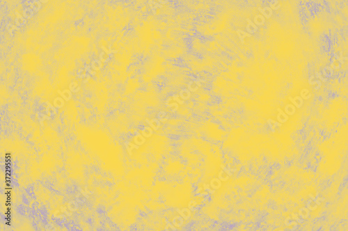 Ceramic background with paint brush strokes pattern, yellow patchy background