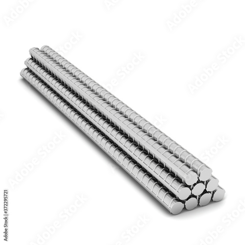 Εκτύπωση καμβά Steel reinforced bars