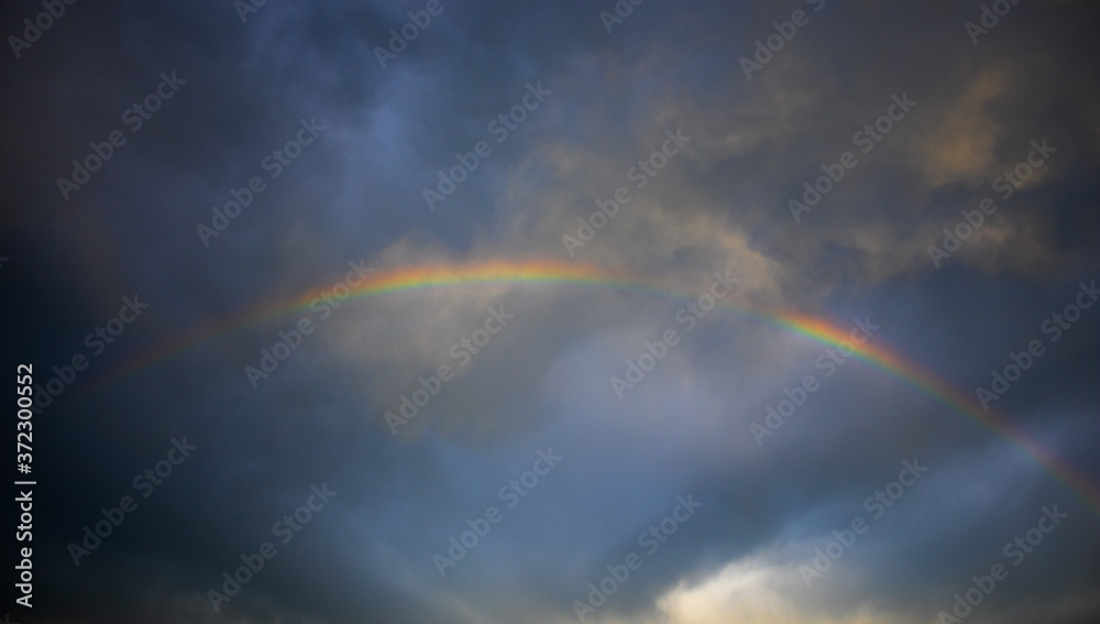 rainbow in the sky